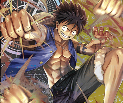 Monkey D. Luffy leader art